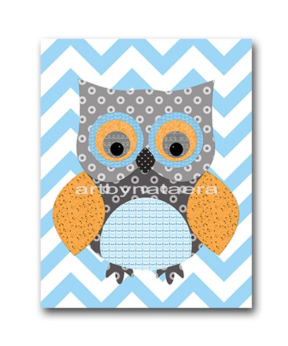 Owl Decor Owl Nursery Baby Boy Nursery Decor Baby Nursery Etsy