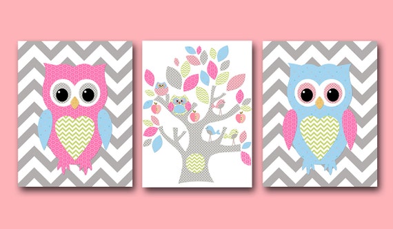 owl decor for nursery