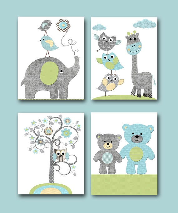 elephant wall decor for baby room