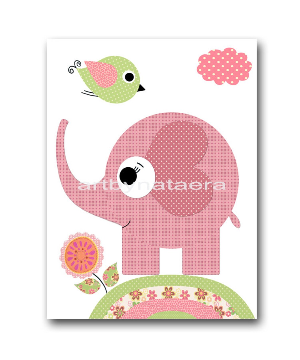 Baby Girl Nursery Print Baby Art Kids Wall Art Baby Girl Etsy