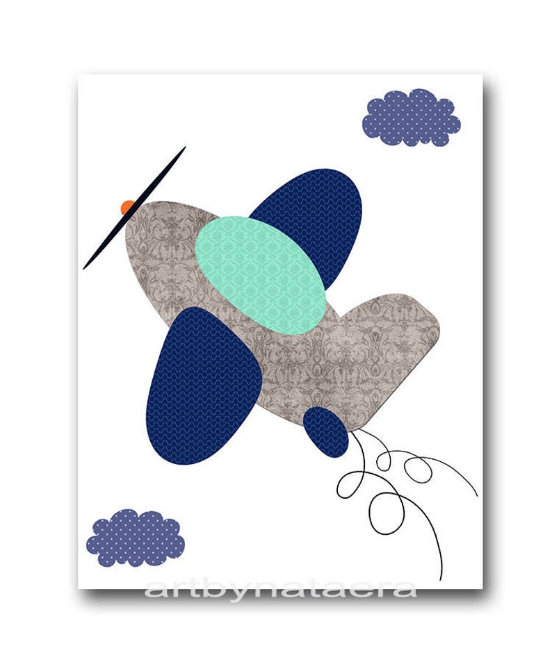 Baby Boy Nursery Decor Printable Wall Art Children Room Kids - Etsy