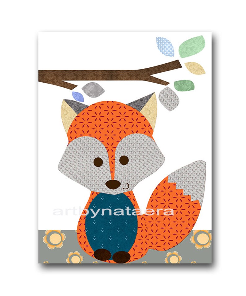 Owl Nursery Fox Nursery Bear Nursery Baby Boy Nursery ...