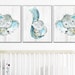 Baby Boy Nursery Wall Decor Printable Elephant Art Print Poster ...