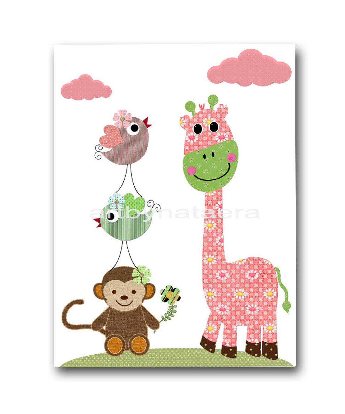 Children Room Kids Wall Art Baby Girl Room Decor Baby Girl Etsy