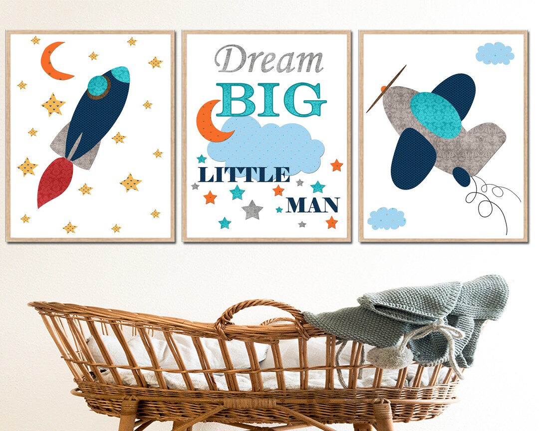 Baby Boy Nursery Quotes Childrens Wall Art Prints Kids Etsy