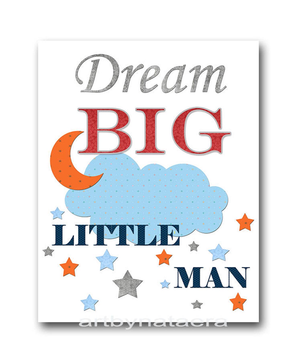 Baby Boy Nursery Quotes Print Kids Wall Art Child Room Decor - Etsy