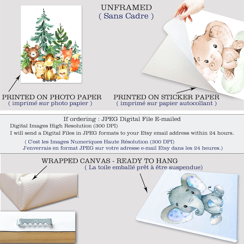 Panda Wall Art Printable Baby Girl Nursery Decor Children Room Kids