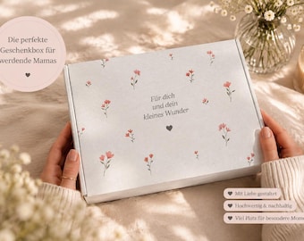 Geschenkbox für werdende Mama & Baby | Babyshower Geschenk | Schwangerschaft | Mama to be Geschenkbox | Geschenk zur Geburt