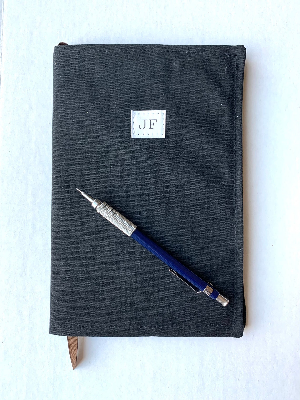 Personalized Travel Journal Waxed Canvas Journal Reusable Etsy