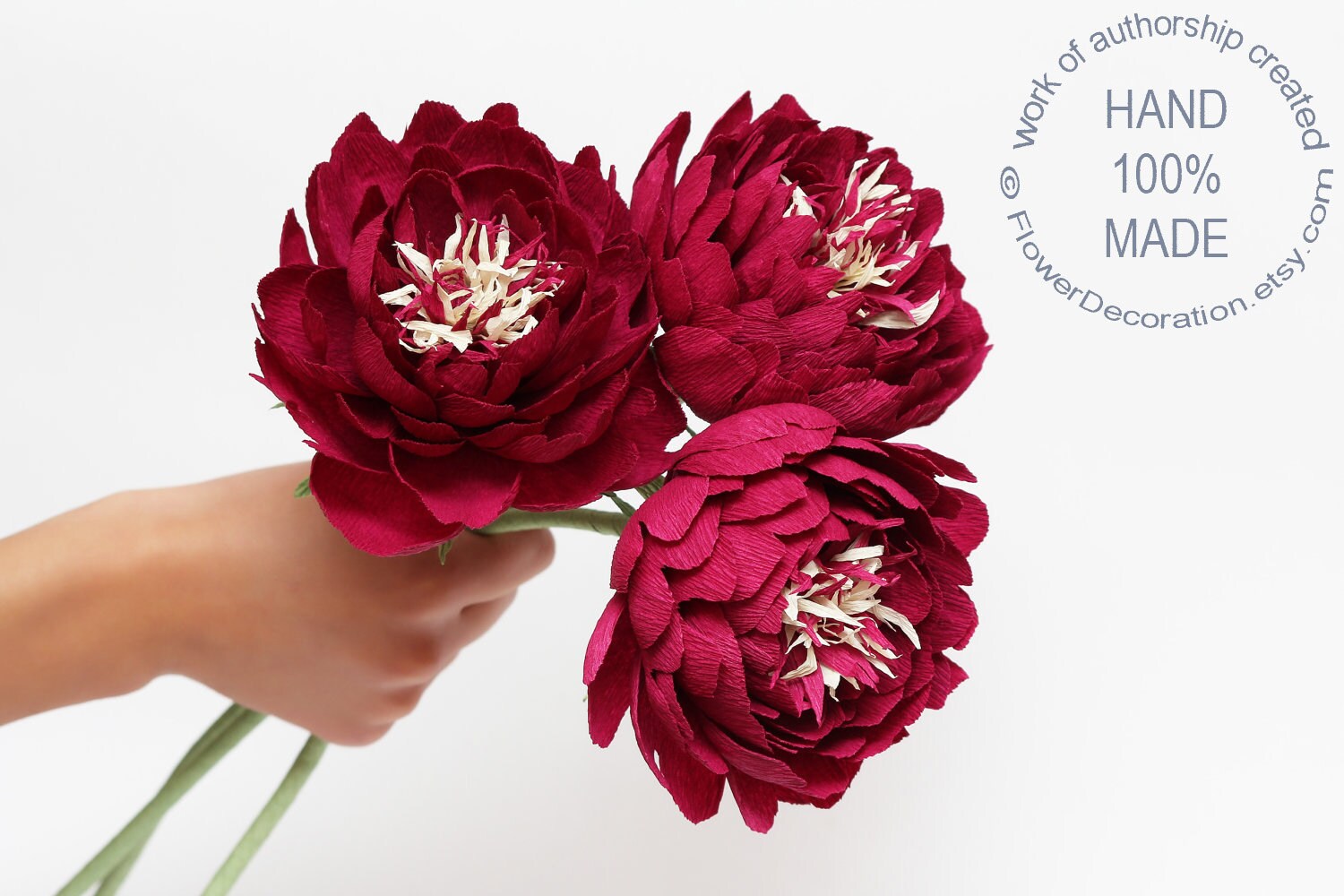 wedding bouquet peonies bridal peonies alternative bridal Etsy