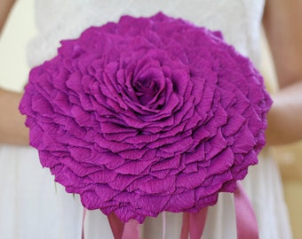 bridal bouquet paper glamelia giant flower wedding paper flowers bouquet paper bridesmaids blossom roses bridal bouquet bridesmaids bouquet