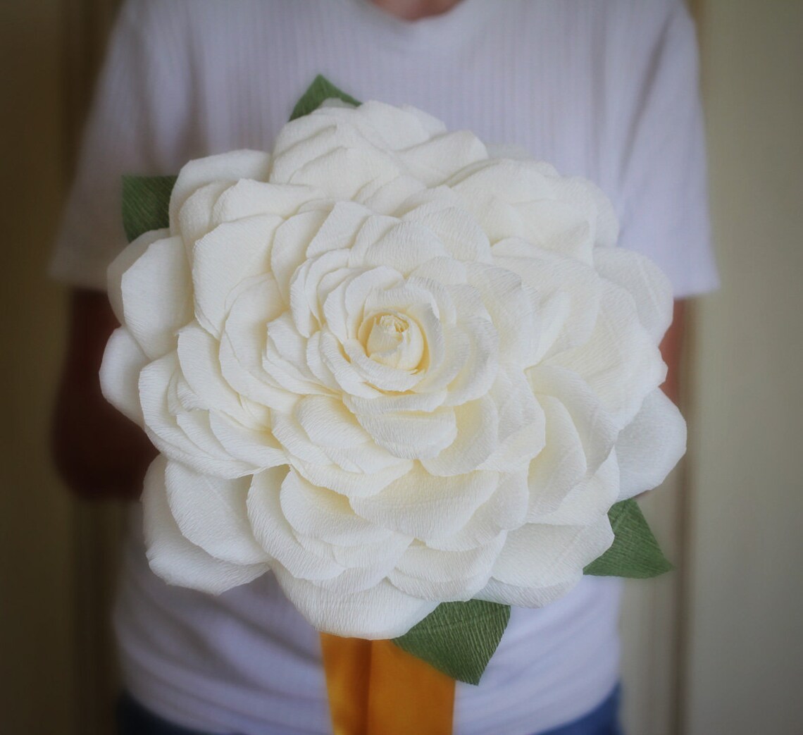 Single Flower Bouquet Giant Flower Bouquet Giant Flower With Etsy