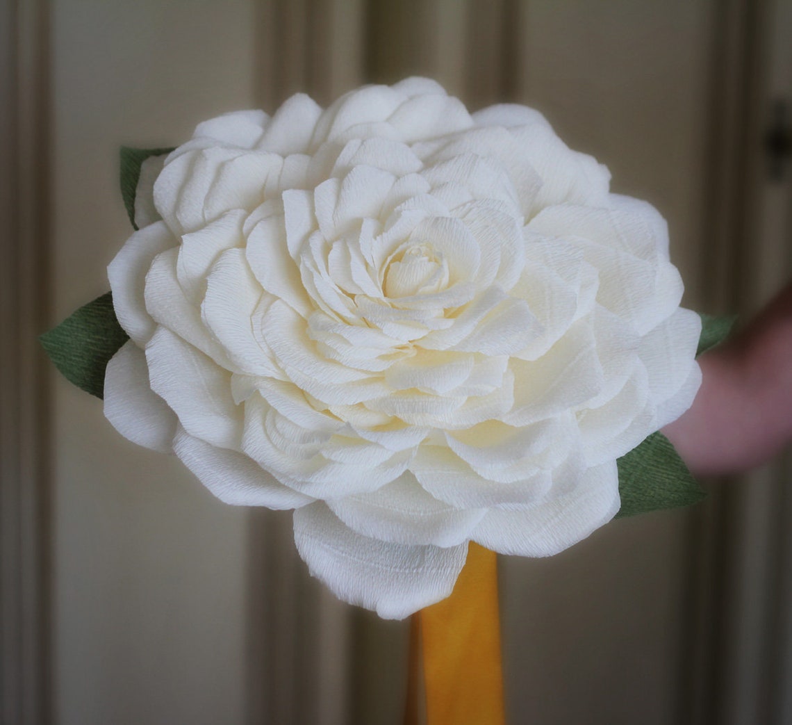 Single Flower Bouquet Giant Flower Bouquet Giant Flower With Etsy