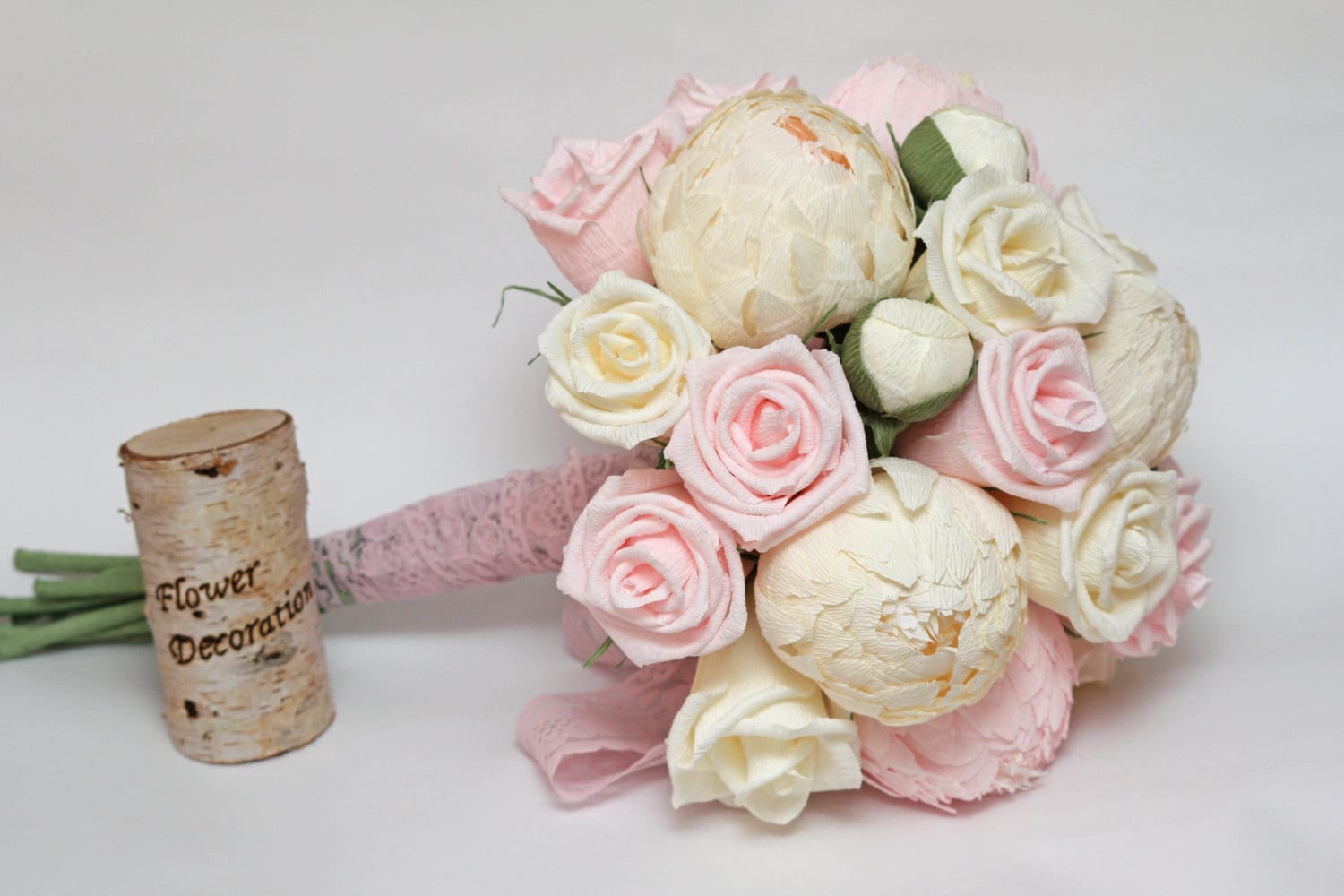 wedding bouquet paper flower bouquet bridesmaids bouquets Etsy