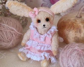 Artist Teddy Bunny - Florence. Collectible Teddy Bunny. Adopt me, please:)