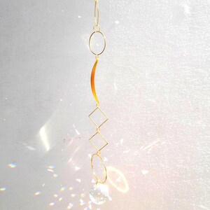 Atrapasueños atrapasol Ligereza para colgar para iluminar tu hogar círculos arcoiris prisma atrapasol decoración del hogar