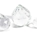 GOIYZTTR Clair Boule de Cristal Prisme 12 Pièces Boules Cristal à Facette Feng Shui Attrape Soleil pour Décoration de Maison Jardin Mariage(20mm