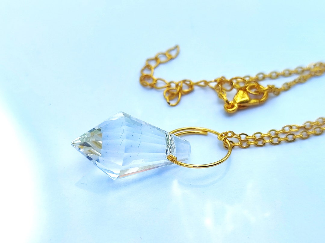 Sun Catcher Necklace SUNSHINE PYRAMID Crystal Several Models Available