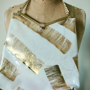 Mid Century Empress Brand Handbag - &quot;Gold Tinsel Town&quot; - BLOW-OUT SALE!