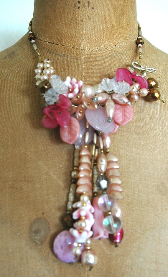 Collar Vintage Hecho En Francia Parisina Bastante En Etsy