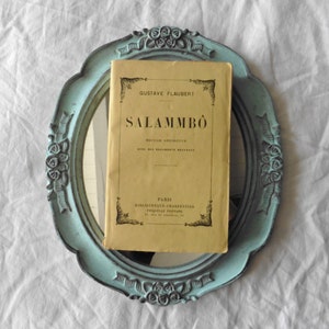 1931 Salammbô Gustave FLAUBERT, French Book, Literature, French author, Vintage book, Romanticism, Fiction, History book, Orientalism, novel
