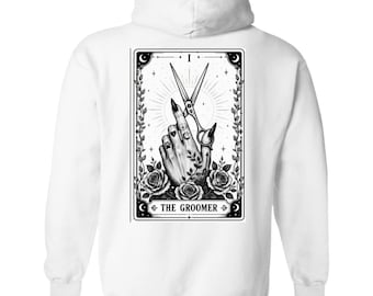 Groomer Tarot Zip up Hoodie Light