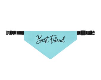 Best Friend Clip-on Pet Bandana