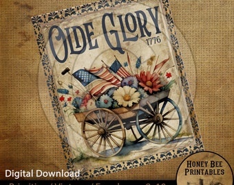 ヴィンテージ デジタル ダウンロード 印刷可能な昇華デコパージュ 原始