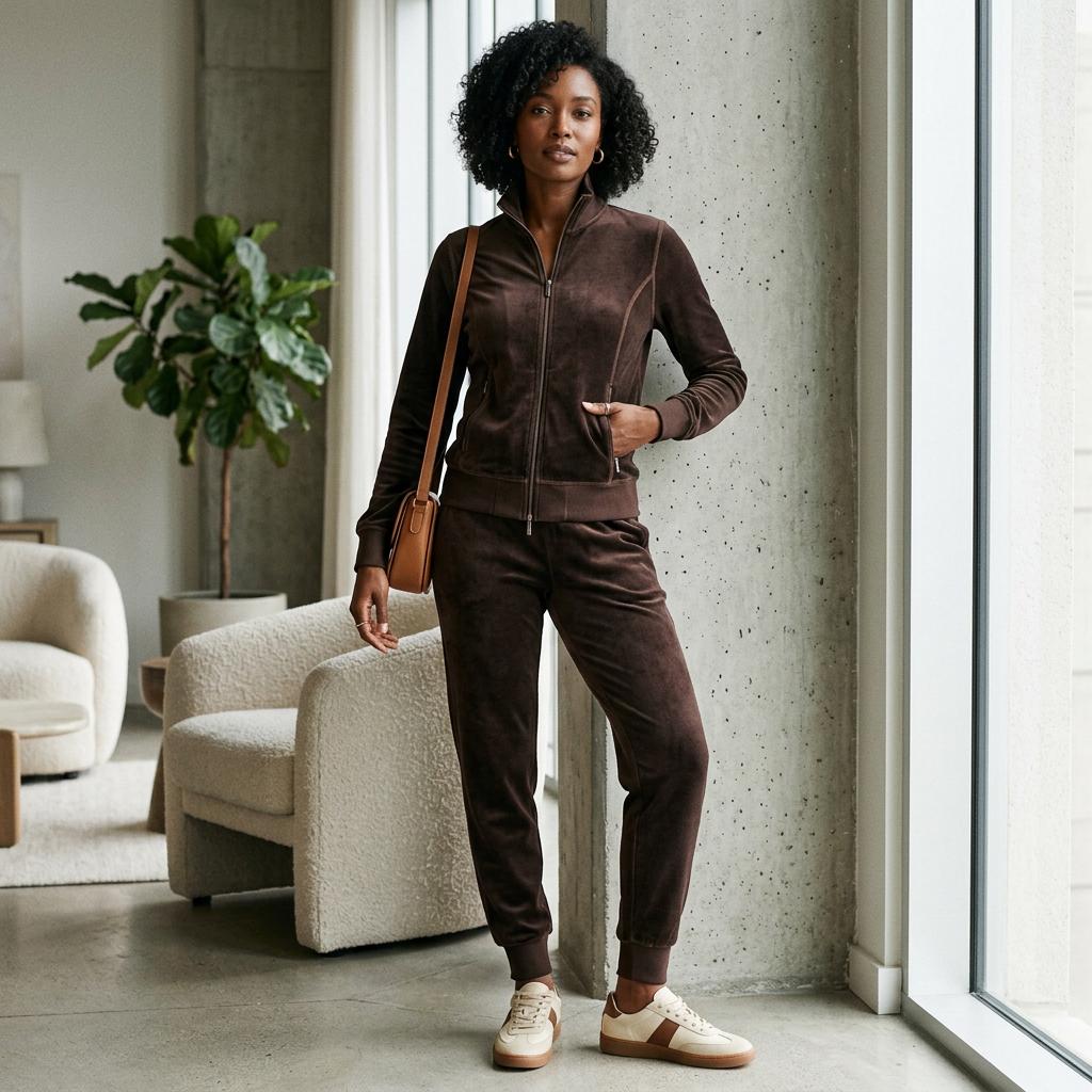 Organic Velour Cotton Tracksuit - Etsy