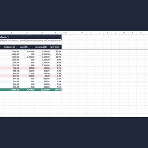 Wedding Budget & Planning Toolkit | Excel/Google Sheets (Digital Download) image 3