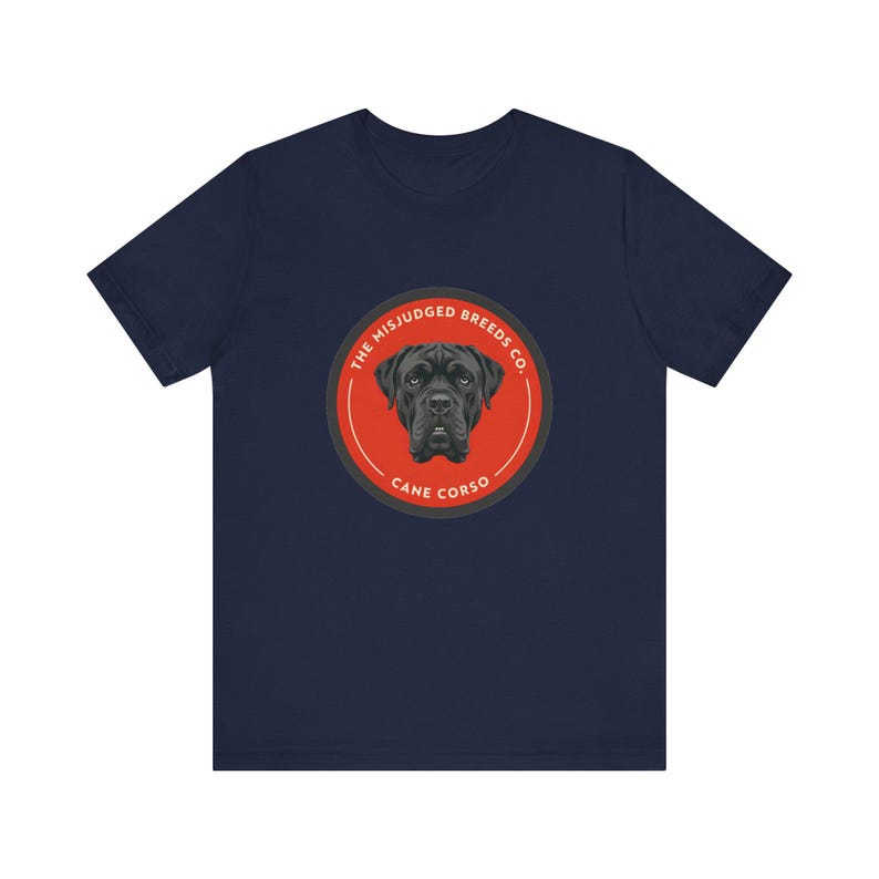 Koszulka dla psa Cane Corso | Koszulka Misjudged Breeds Co. z włoskim mastifem (unisex) zdjęcie 4