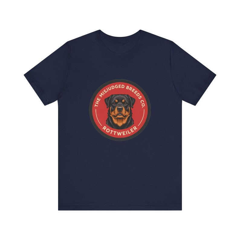 Camiseta para amantes de los rottweilers / Camiseta para perros guardianes de Misjudged Breeds Co. (Unisex) imagen 4