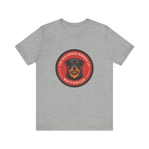 Camiseta para amantes de los rottweilers / Camiseta para perros guardianes de Misjudged Breeds Co. (Unisex) imagen 3
