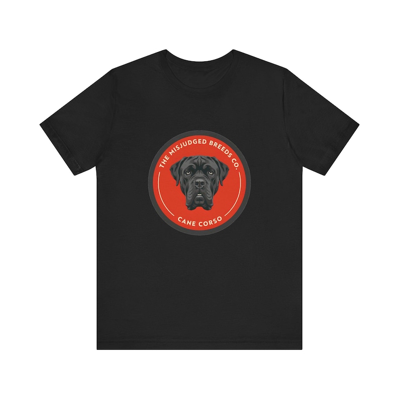 Koszulka dla psa Cane Corso | Koszulka Misjudged Breeds Co. z włoskim mastifem (unisex) zdjęcie 1
