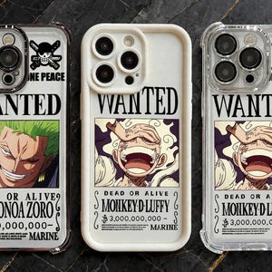 One Piece Phone Case Wanted Poster - Etsy