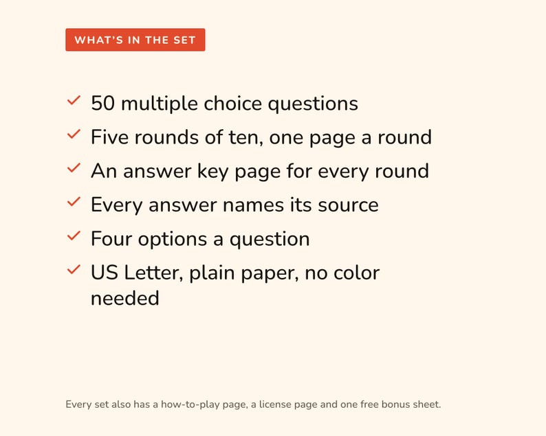 90s Trivia Printable, 50 Multiple Choice Questions with Answer Key and Sources, 1990s Events Tech Sport and Everyday Life, PDF image 3