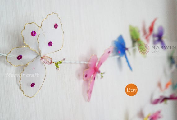 Limited Multi String Lights Butterfly Fairy Lights Bedroom Home Decor Living Room Wall Hanging Lights Wedding Decor Dorm Lights Battery Plug