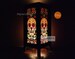 Sugar Skull Punk Rock Japanese Lamp Zen Bedside Lamp Floor Table Lamp Paper Japanese Light Lamp Shades Bedroom Home Decor Living Room Lights