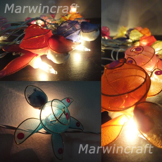 Multi String Lights Turtle Fairy Lights Bedroom Home Decor Living Room Wall Hanging Lights Wedding Decor Dorm Lights Kid Room Battery Plug