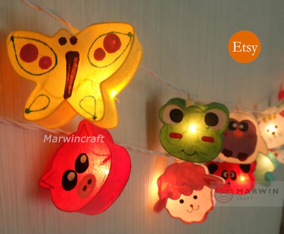 Animal string lights deals