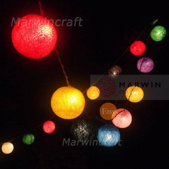 multi coloured lights for bedroom
