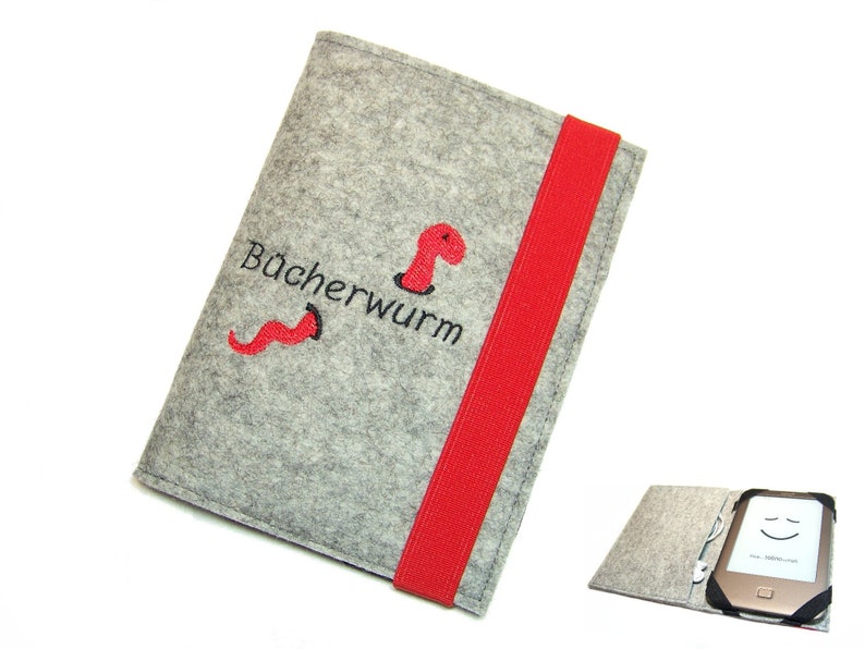 Foldable Ebook Reader Ereader Tablet Sleeve Bookworm Etsy