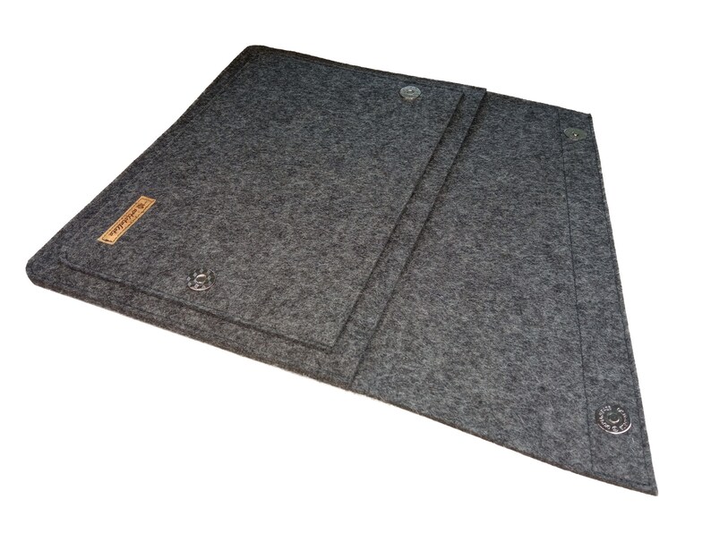 Laptoptasche Filz Kork nach Maß für 12 bis 16 Zoll Tablet Notebook mit oder ohne Zubehörtäschchen Bild 7