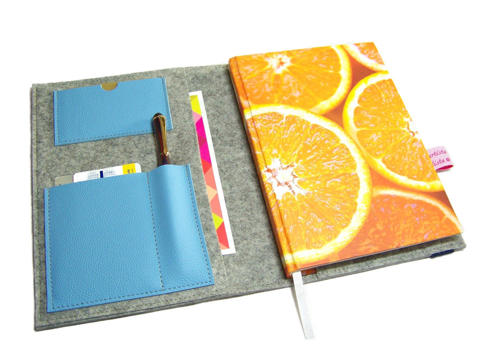 Organizer für Din A5 Kalender Ringbuch Notizbuch Wollfilz Filz  Etsy