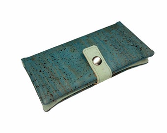Purse cork vegan wallet purse women's purse sustainable, choice of colors, gift for girlfriend