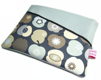 Notebook Bag Gray Äppeltäsch Tablet Laptop Sleeve can be made to measure up to a maximum of 15.9".