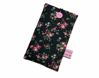 Moss Rose Phone Case, Smartphone Case, Phone Pouch, e.g., for iPhone 13 / Samsung Galaxy S20 / Xiaomi Mi Poco Redmi