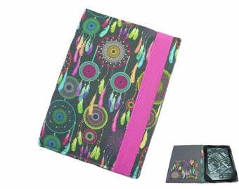 foldable eBook Reader eReader Tablet Case Dreamcatcher custom made up to max. 8.0 inches, e.g. for Tolino Shine 4 Kindle 11
