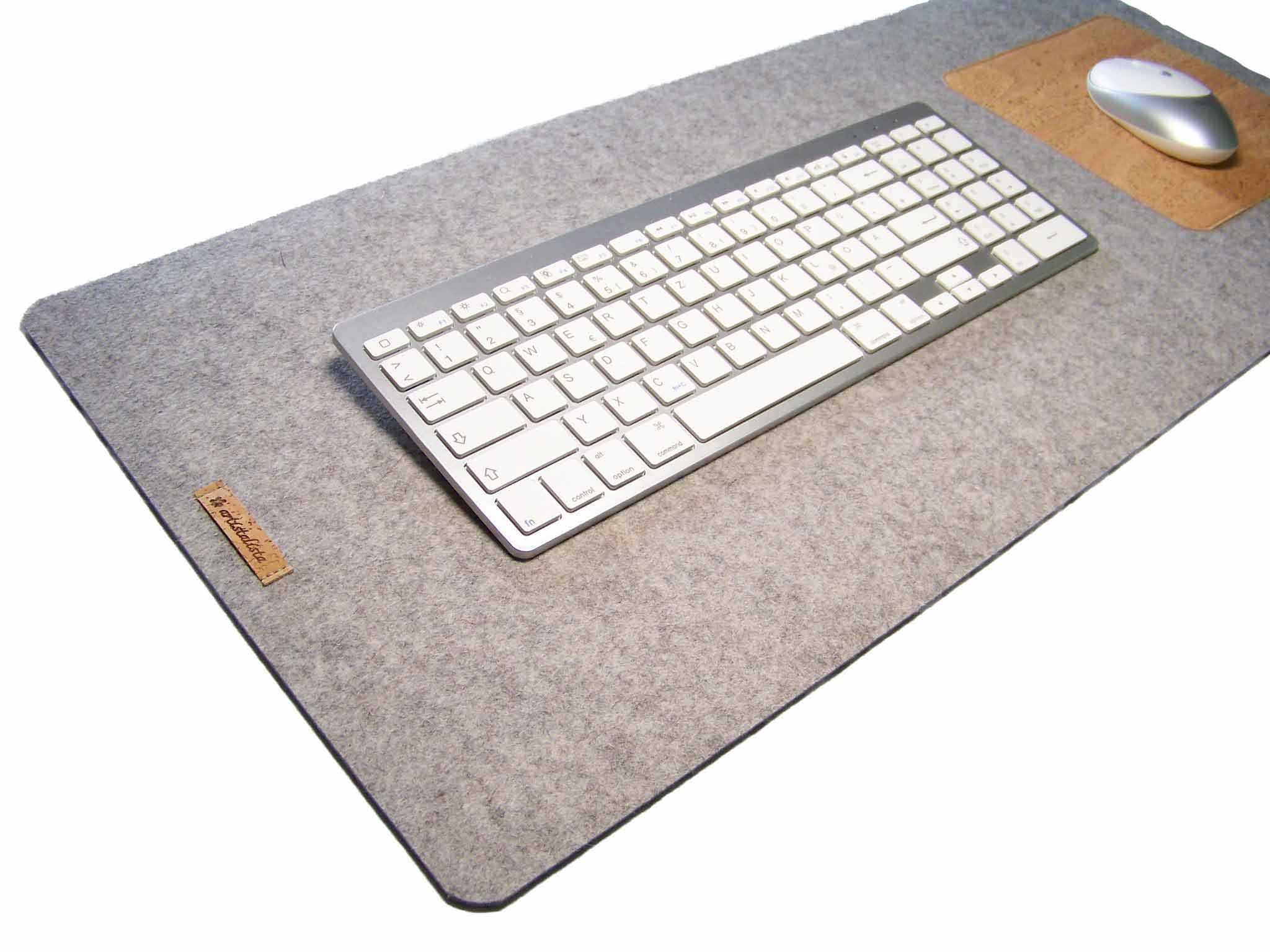 Unterlage für Schreibtisch Tastatur mit Mauspad Handmade - Etsy.de