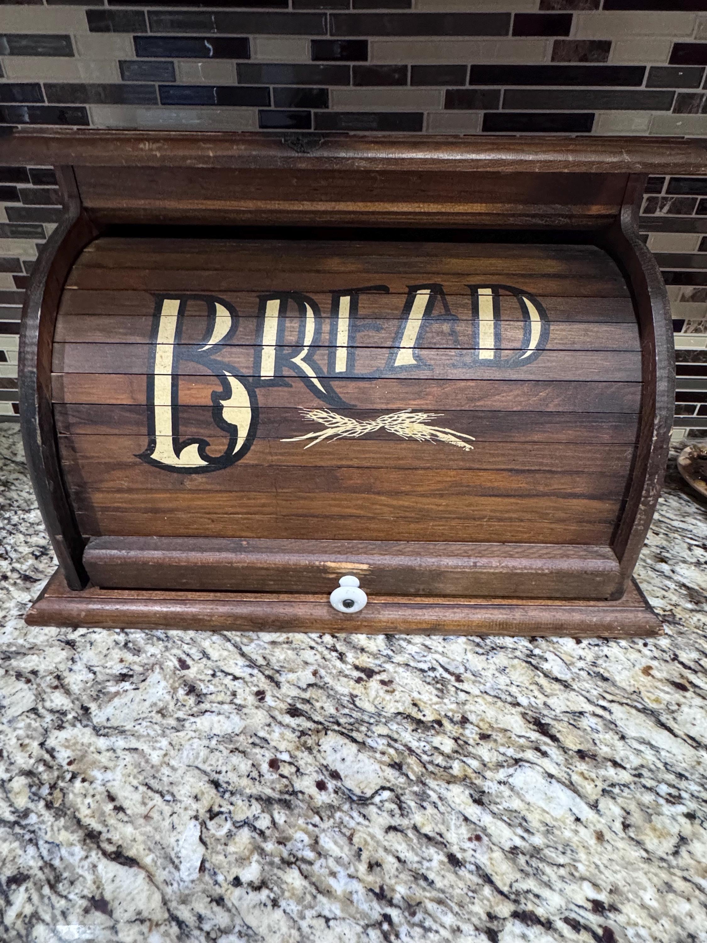 ブレッドボックス（ビンテージ） Vintage Bread Box Antique - Etsy
